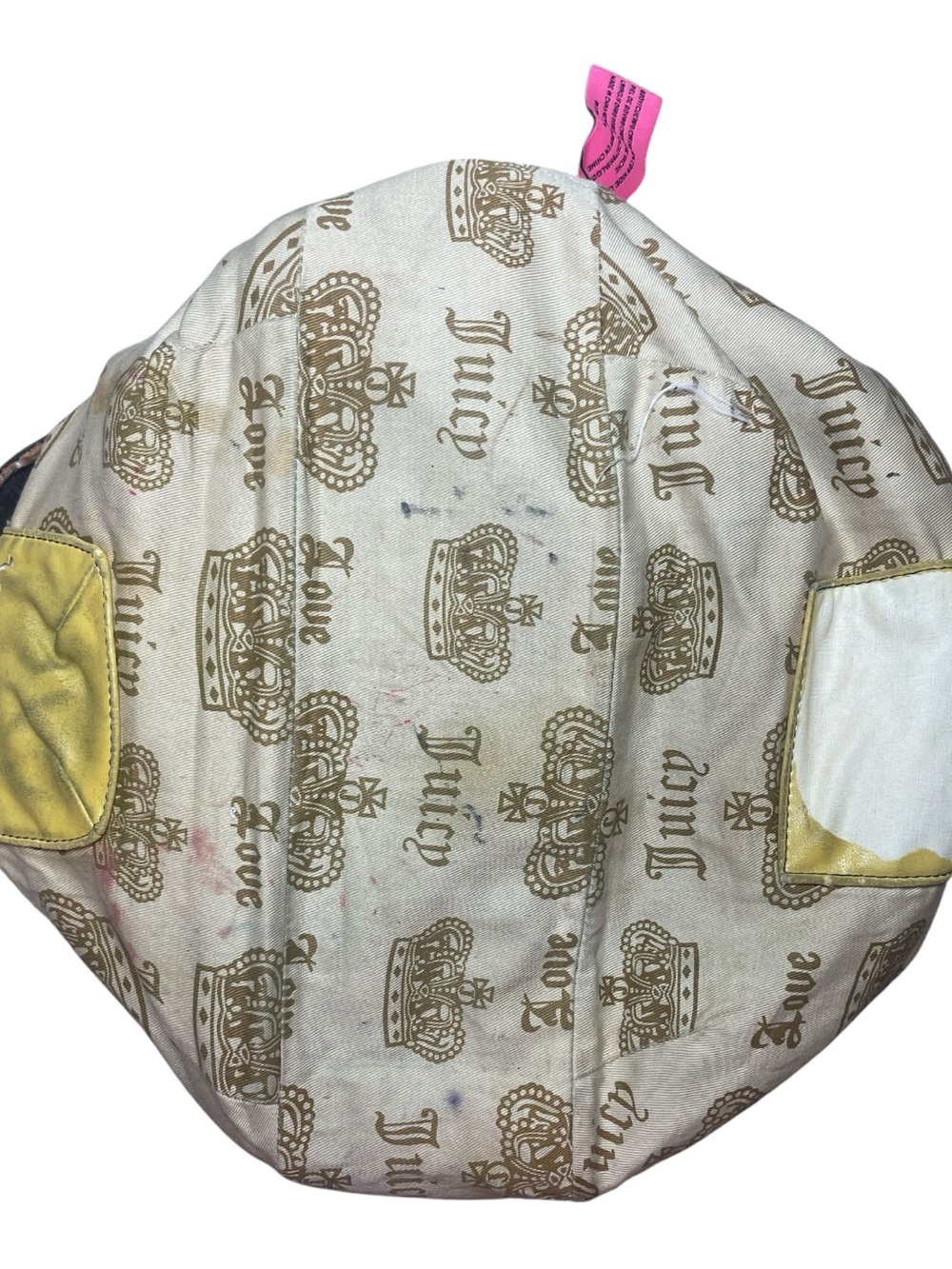 Vintage Juicy Couture Leather Daydreamer Hobo Bag Project Piece Y2K - Picture 9 of 15